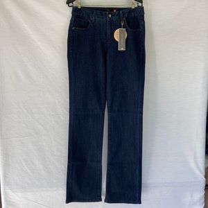 New with Tag Christopher Blue jeans luxurious dark denim size 8